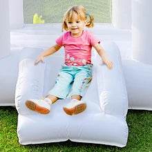 White Bounce House 840D Oxford Cloth Castle Bouncy House - ToylandEU