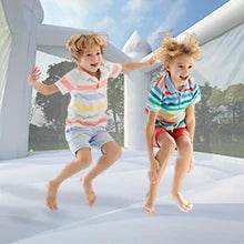 White Bounce House 840D Oxford Cloth Castle Bouncy House - ToylandEU