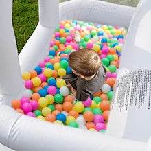 White Bounce House 840D Oxford Cloth Castle Bouncy House - ToylandEU