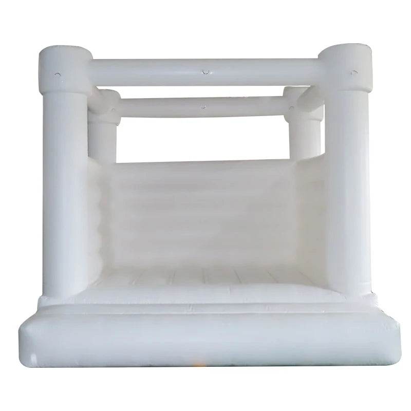 White Bounce House Pink Bouncer Wedding Party Bouncy Castle - ToylandEU