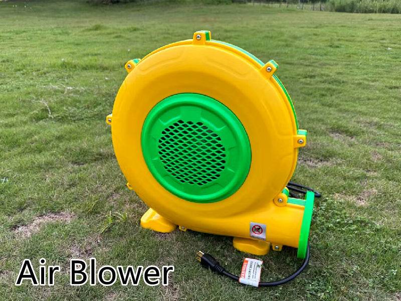 White Bounce House with Blower Kids Ball Pool Family Backyard Bouncy Castle Suitable for Birthday Events Parties Customization - ToylandEU