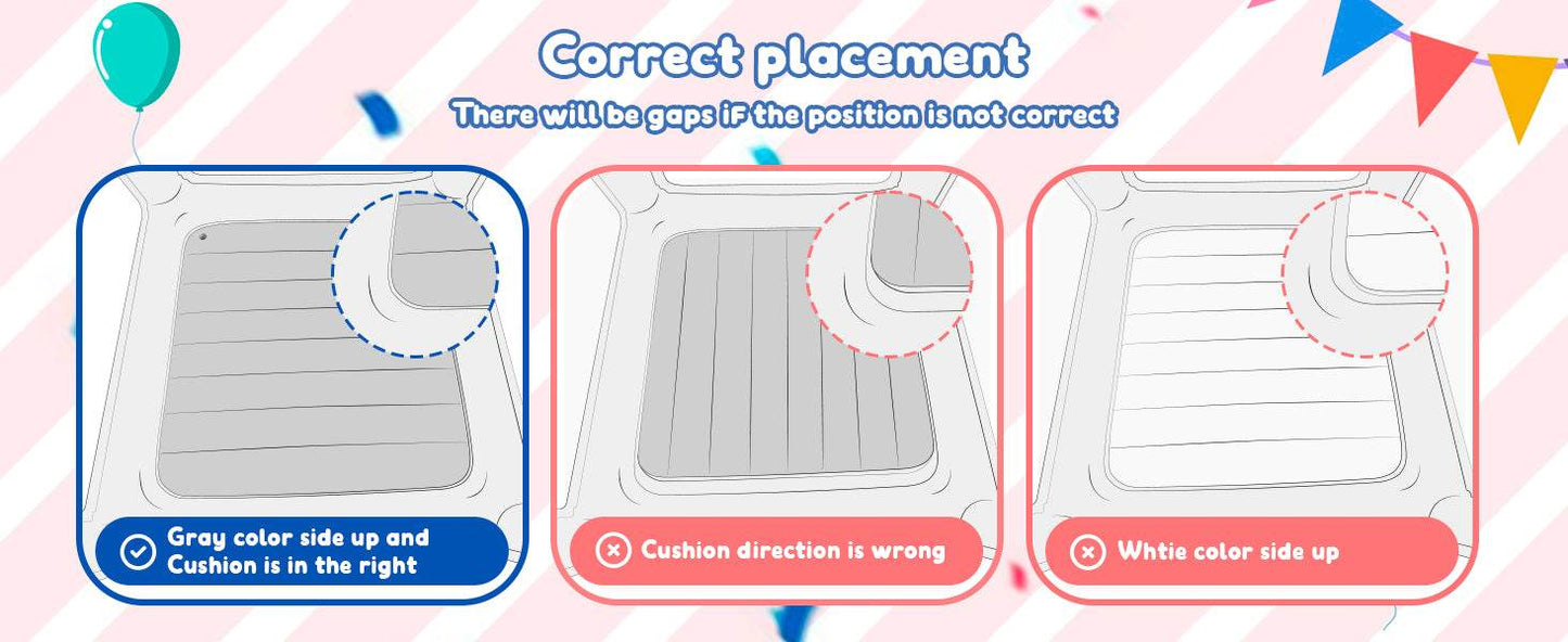 White Bounce House with Pump Kids Ball Pit for 3-6 - ToylandEU