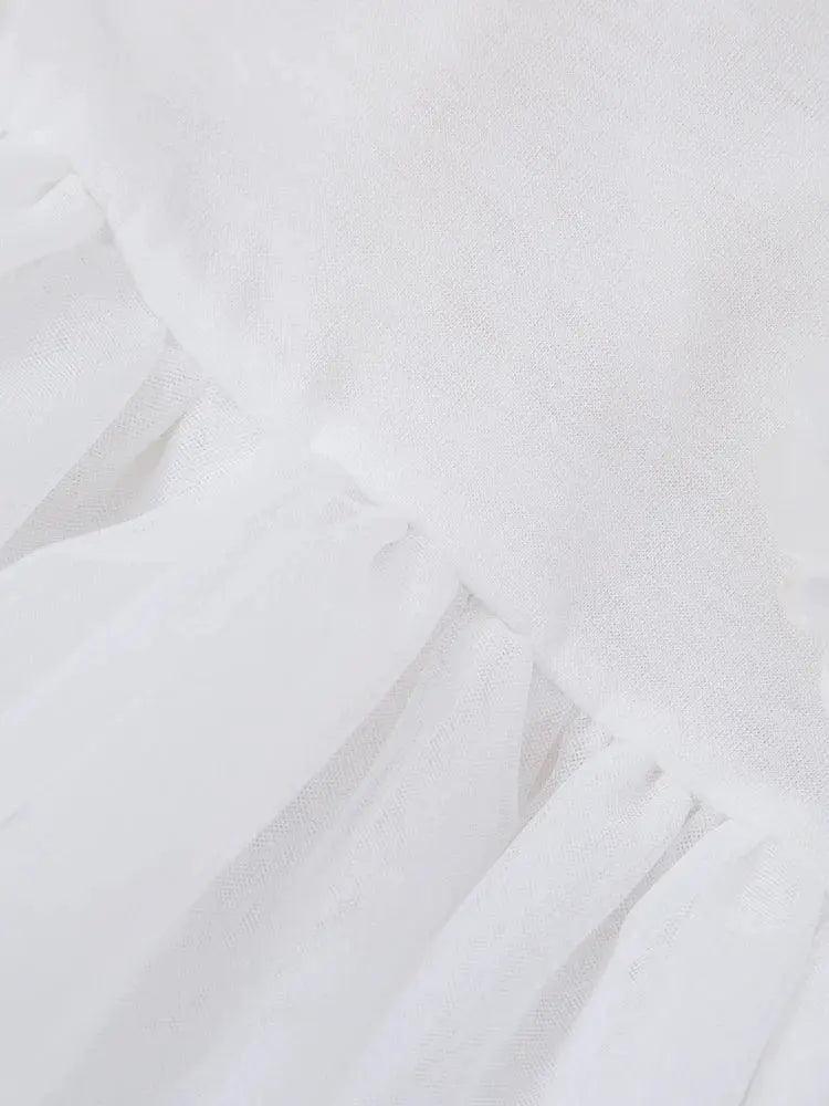  White Gauze Baby Baptism Dress For Special Occasions -  ToylandEU™
