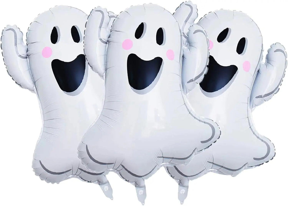 White Ghost Balloons | Halloween Party Supplies | Toylandeu™