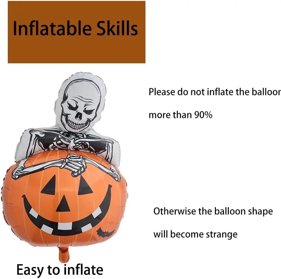 White Ghost Balloons | Halloween Party Supplies | Toylandeu™