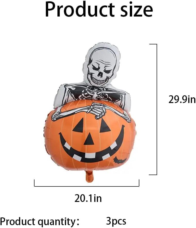 White Ghost Balloons | Halloween Party Supplies | Toylandeu™