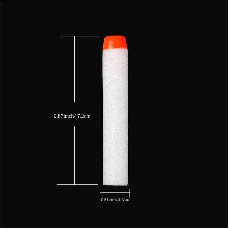  White Glow In The Dark Soft Refill Bullet Replacement Foam -  ToylandEU™