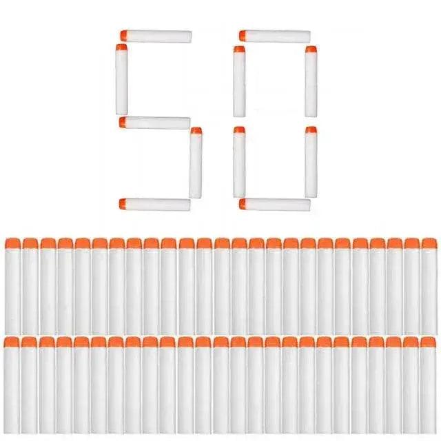 White Glow In The Dark Soft Refill Bullet Replacement Foam -  ToylandEU™