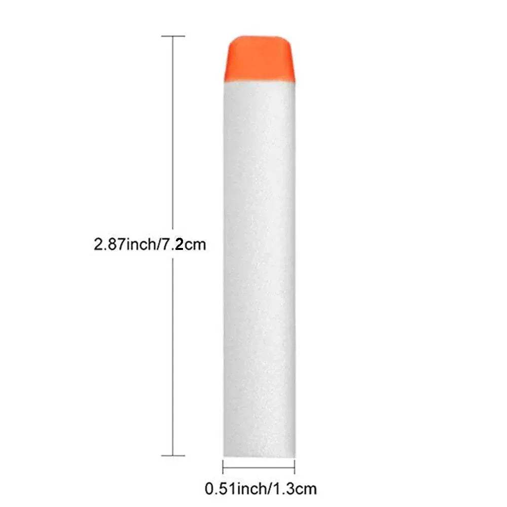  White Glow In The Dark Soft Refill Bullet Replacement Foam -  ToylandEU™
