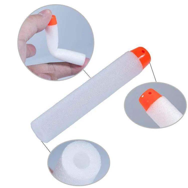  White Glow In The Dark Soft Refill Bullet Replacement Foam -  ToylandEU™