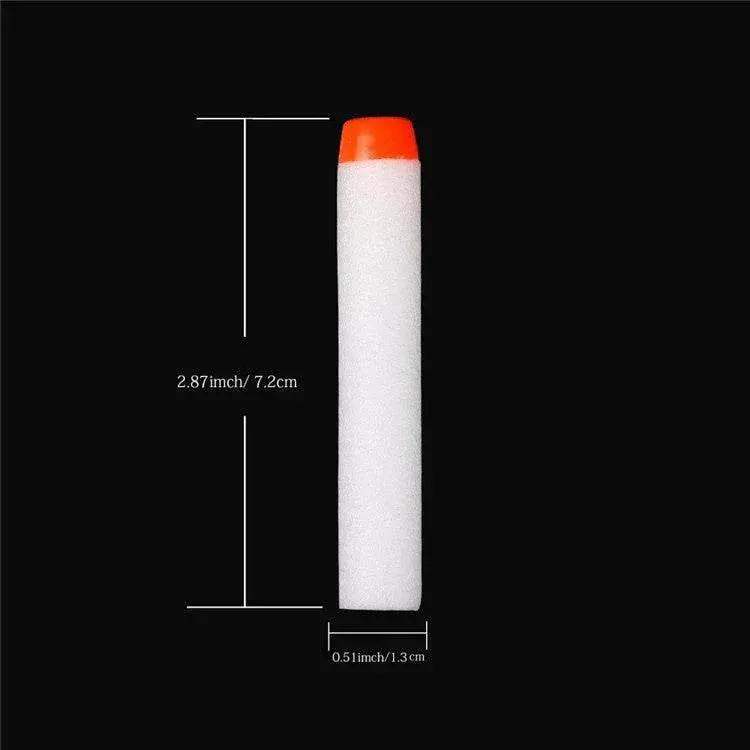  White Glow In The Dark Soft Refill Bullet Replacement Foam -  ToylandEU™