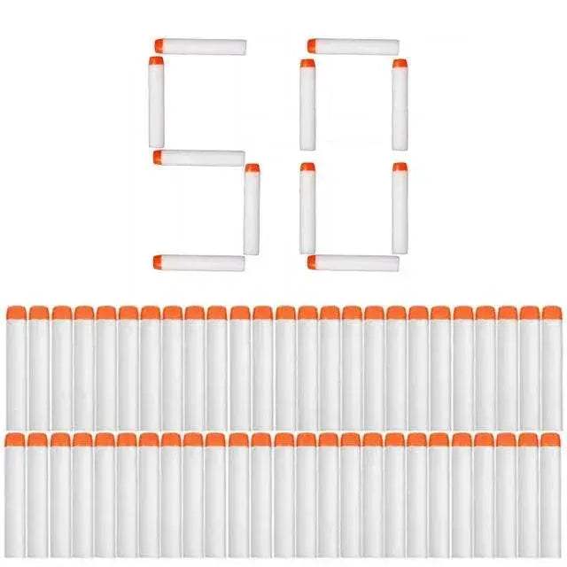  White Glow In The Dark Soft Refill Bullet Replacement Foam -  ToylandEU™
