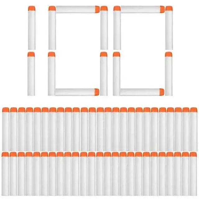  White Glow In The Dark Soft Refill Bullet Replacement Foam -  ToylandEU™