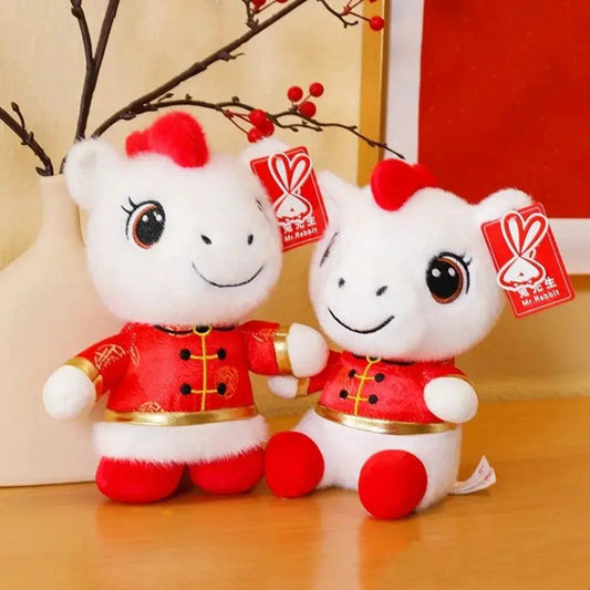  White Horse Plush Toy Premium Kawaii Pony Gift -  ToylandEU™