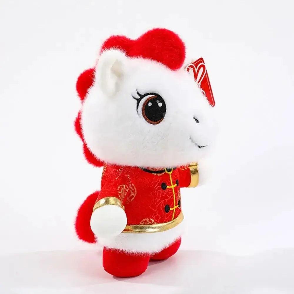  White Horse Plush Toy Premium Kawaii Pony Gift -  ToylandEU™