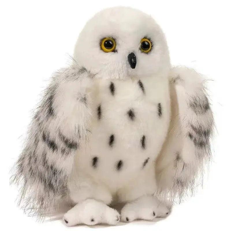  White Owl Plush Toy 20cm Soft Stuffed Animal Cute Kids -  ToylandEU™