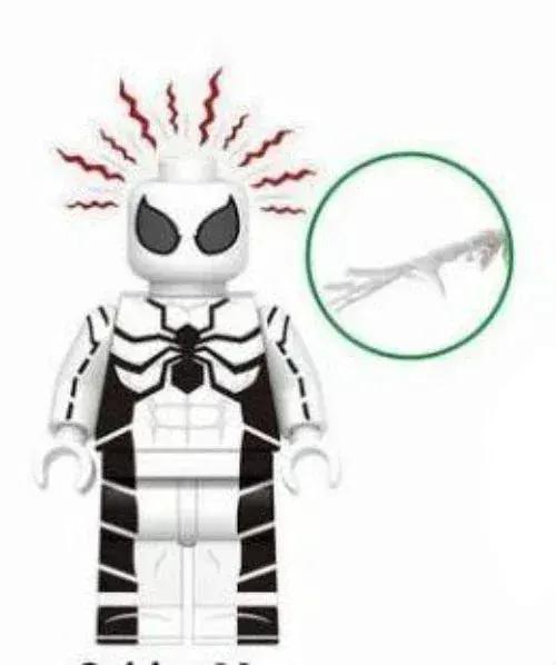 White Suit Web Slinger Minifig Base Plate Included -  ToylandEU™