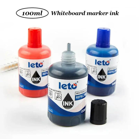 Whiteboard Marker Ink Refill Set 100ml Assorted Colors -  ToylandEU™