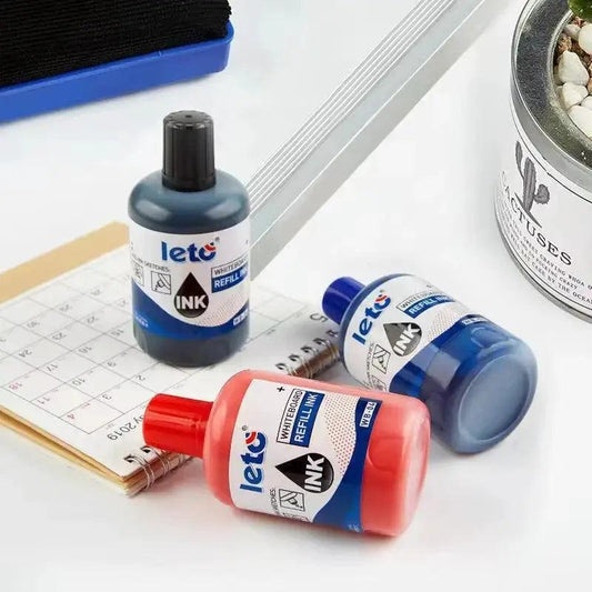  Whiteboard Marker Ink Refill Set 100ml Assorted Colors -  ToylandEU™