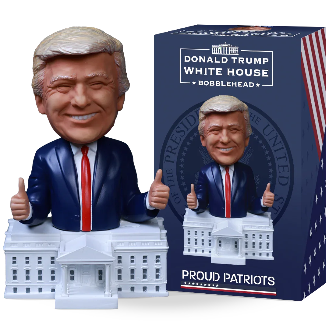 President Trump White House Bobblehead - Proud Patriots