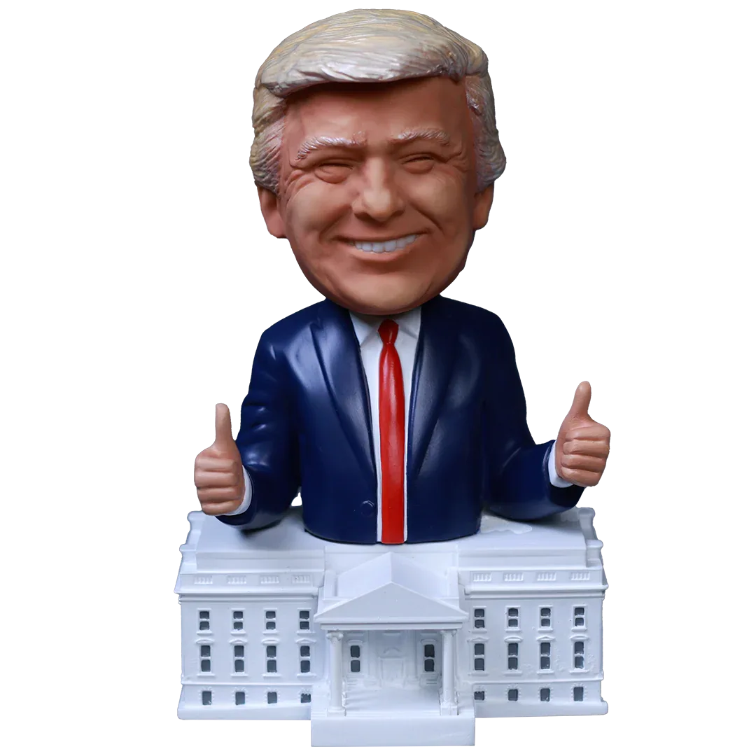 President Trump White House Bobblehead - Proud Patriots
