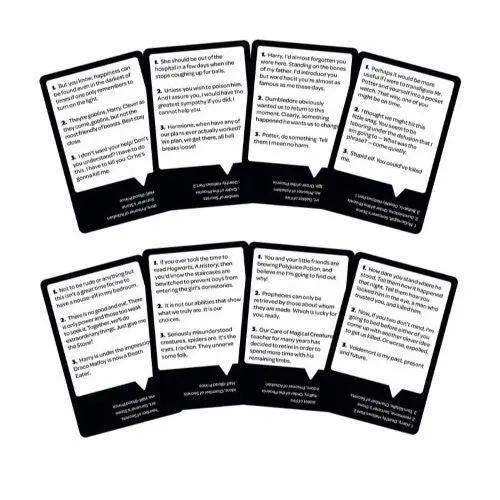 Harry Potter Card Game Who Said It Quotes Edition Deluxe - ToylandEU