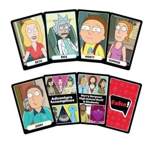 Rick and Morty Card Game Who Said It Edition Deluxe - ToylandEU