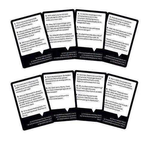 Rick and Morty Card Game Who Said It Edition Deluxe - ToylandEU