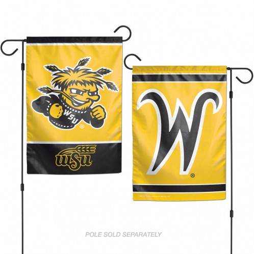 Wichita State Shockers Garden Flag 12x18 Two Sided Official - ToylandEU