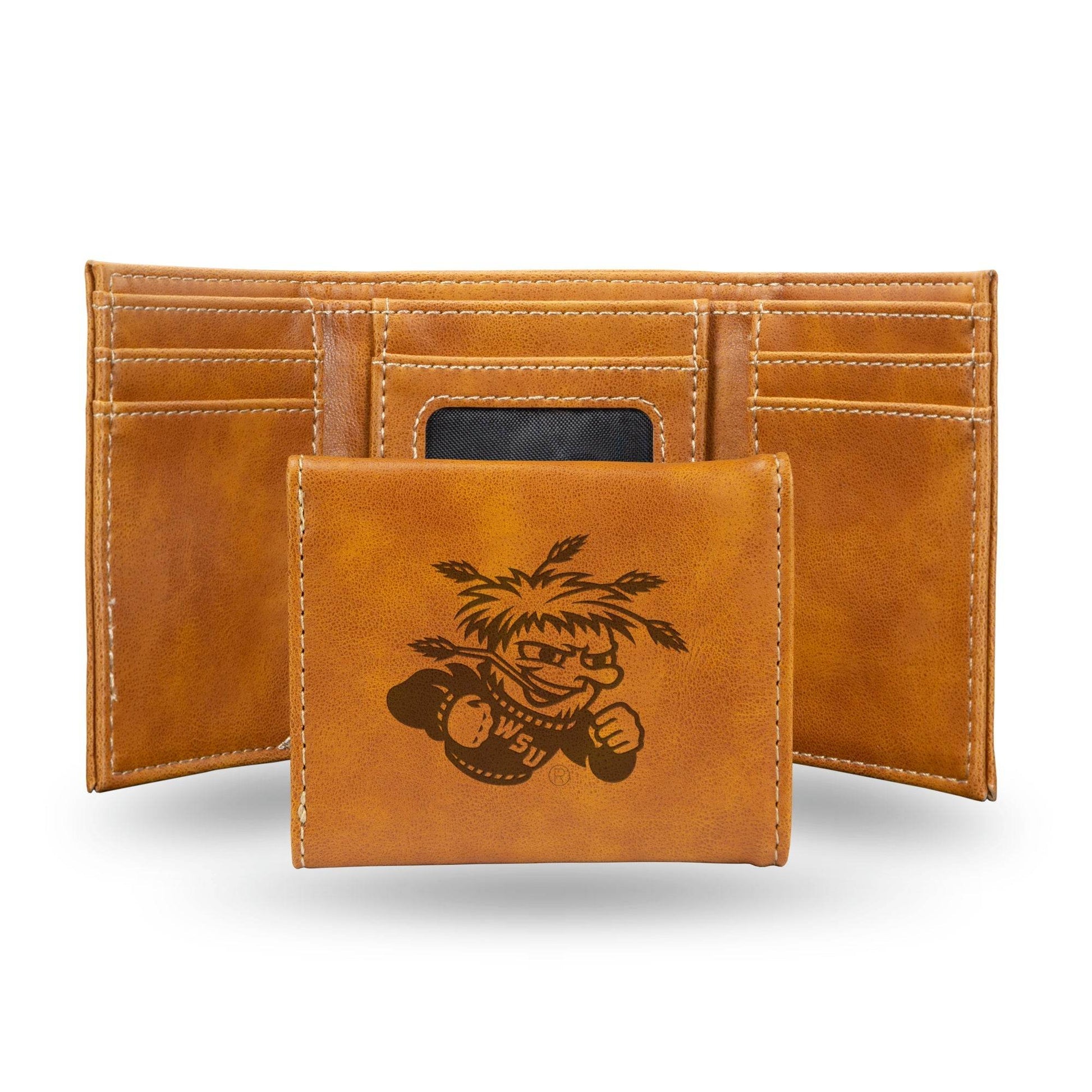 Wichita State Shockers Laser Engraved Wallet Trifold - ToylandEU