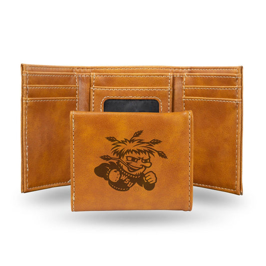 Wichita State Shockers Laser Engraved Wallet Trifold - ToylandEU