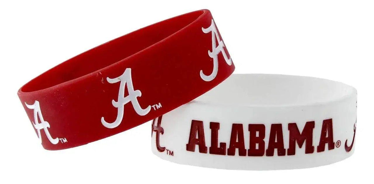  Alabama Crimson Tide Wide Bracelets 2 Pack Aminco Official -  ToylandEU™