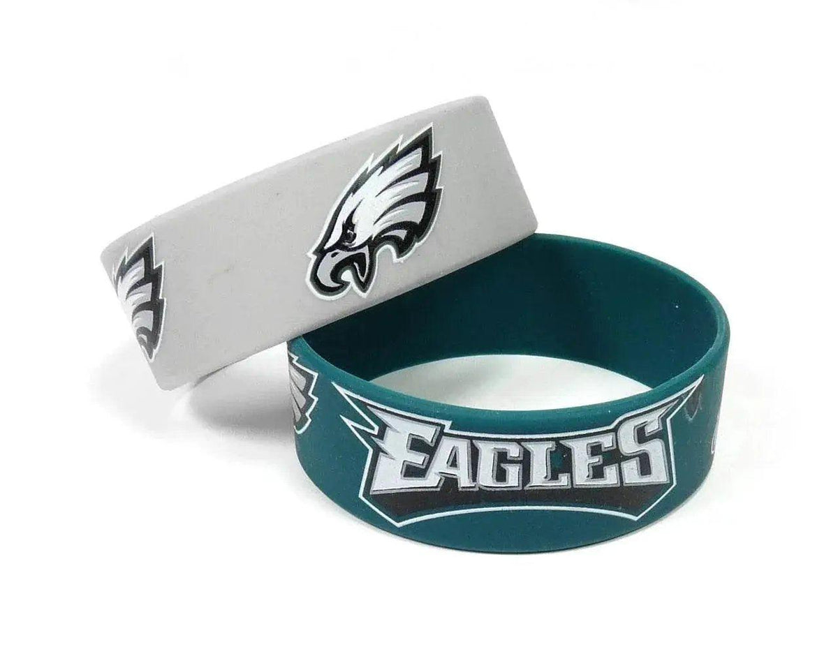 Philadelphia Eagles Wide Bracelets 2 Pack Licensed Official -  ToylandEU™