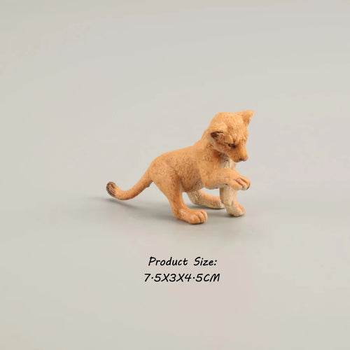 Wild Animal Kingdom PVC Figures with Cubs - Fun Educational Playset - ToylandEU