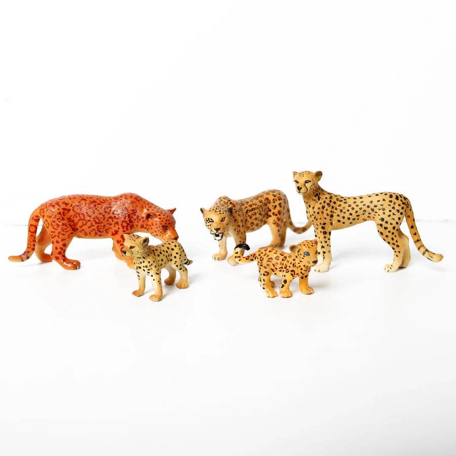 Wild Animal Kingdom PVC Figures with Cubs - Fun Educational Playset - ToylandEU