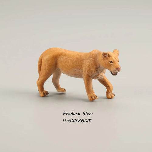 Wild Animal Kingdom PVC Figures with Cubs - Fun Educational Playset - ToylandEU