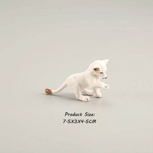 Wild Animal Kingdom PVC Figures with Cubs - Fun Educational Playset - ToylandEU