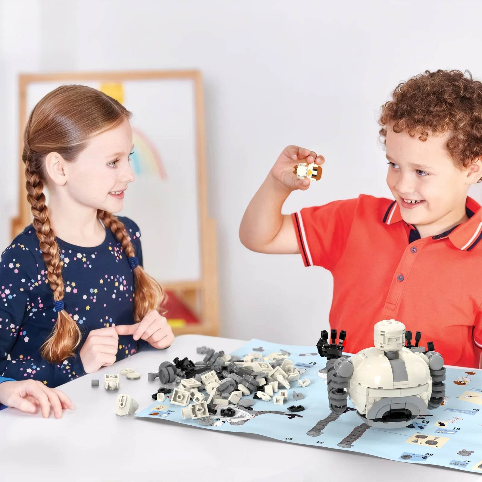 Wilderness Roz Robot & Brightbill Action Figure Set for Kids - ToylandEU