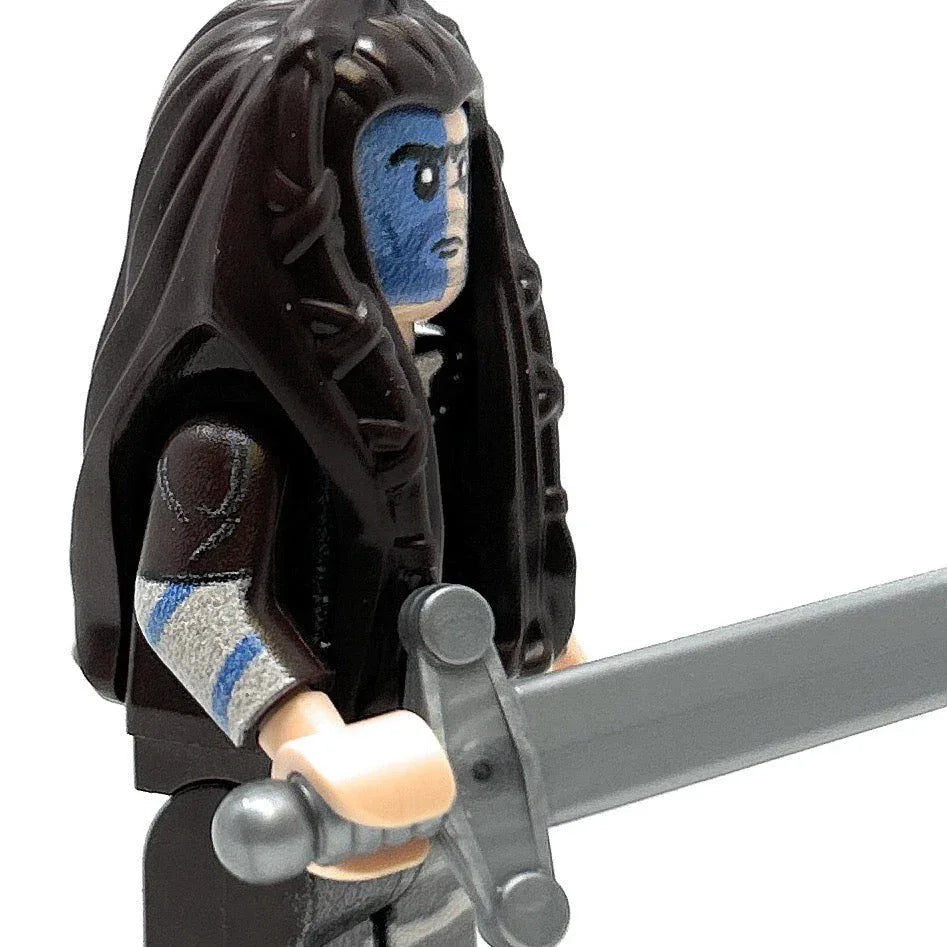 William Wallace Custom LEGO Figure UV Printed On Authentic LEGO Parts For Collectors - ToylandEU