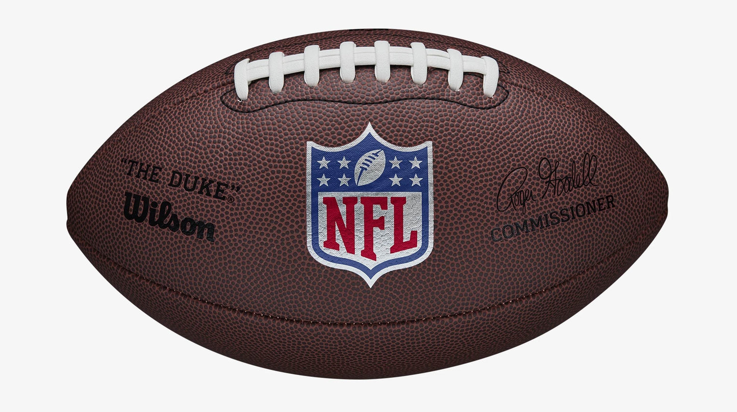 Wilson Duke Replica NFL Football Composite Game Ball - ToylandEU