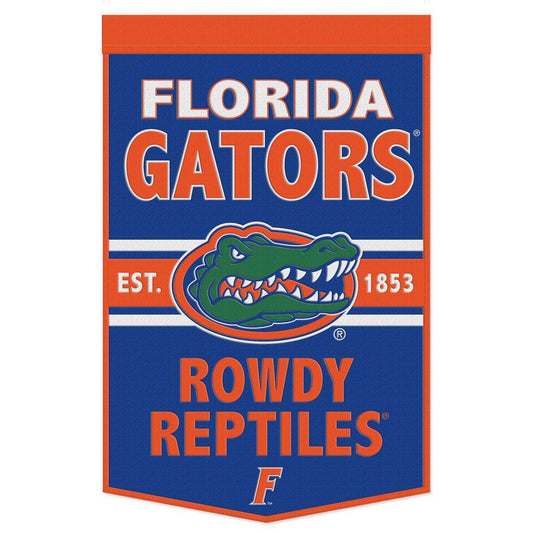 Wincraft Florida Gators Wool Banner 24x38 Dynasty Slogan - ToylandEU