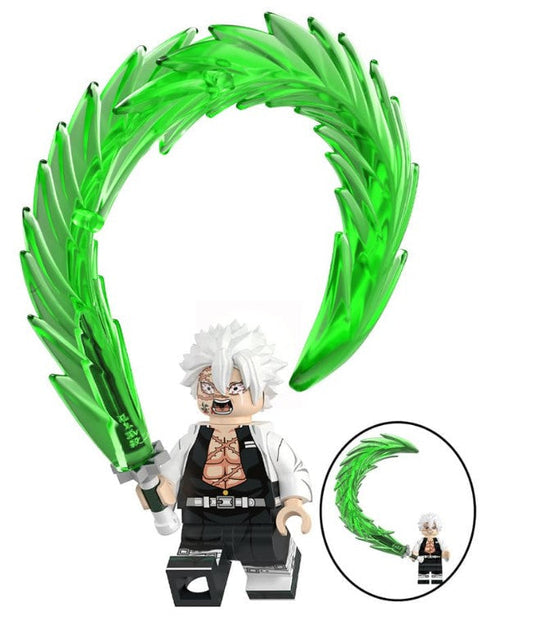 Wind Pillar Swordsman Custom Figure, ABS Plastic, Base Plate Included, Some Assembly Required, Fan Made - ToylandEU