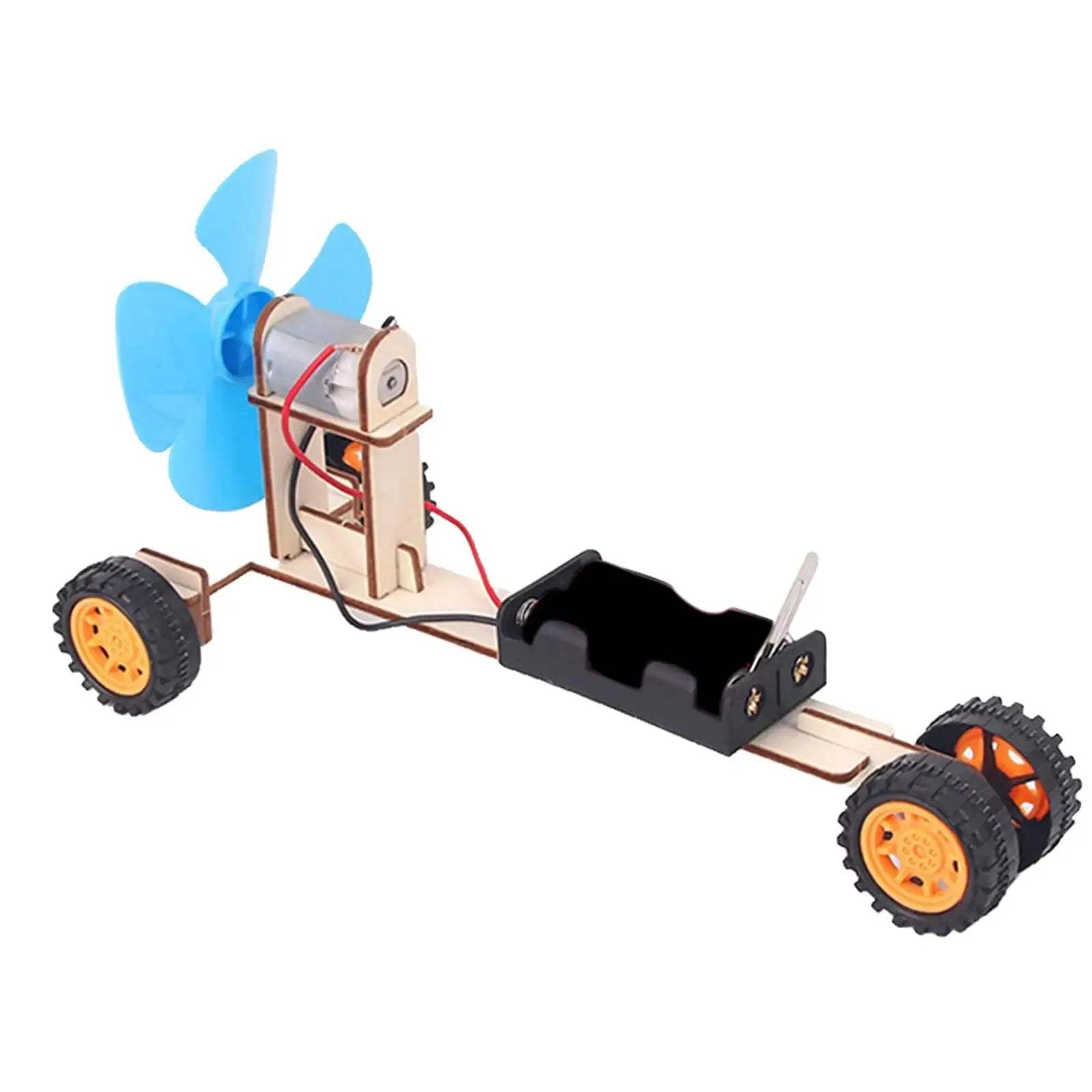 Wind Power Car Science Kit For Kids Educational STEM Experiment - ToylandEU