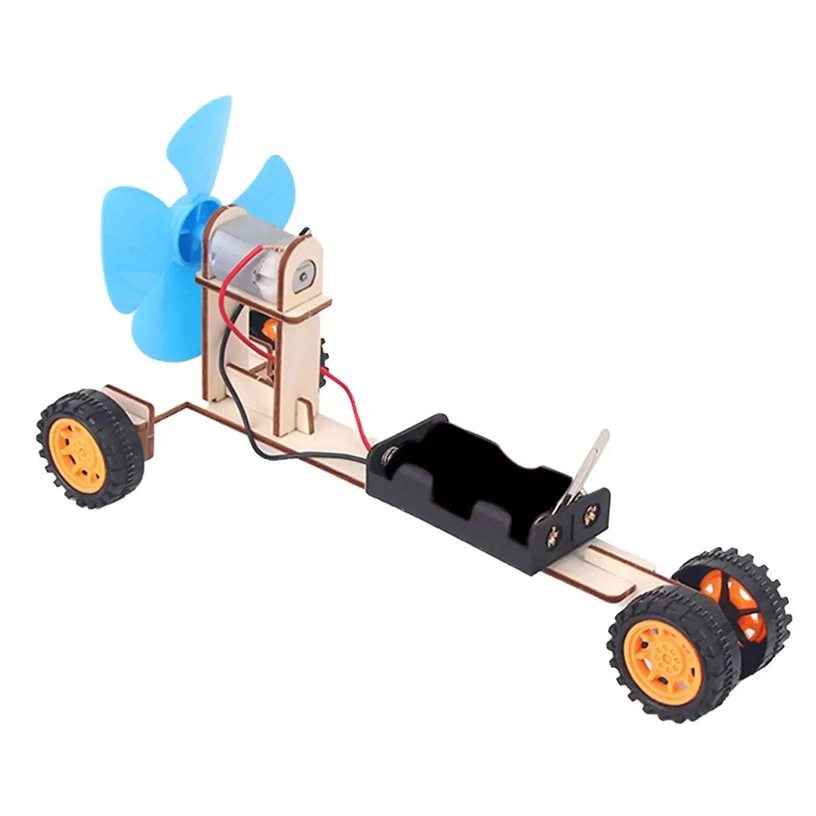 Wind Power Car Science Kit For Kids Educational STEM Experiment - ToylandEU