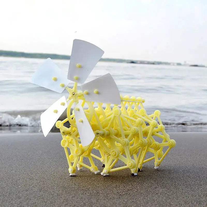 Wind Powered DIY Robot Toy For Education And Creative Fun - ToylandEU