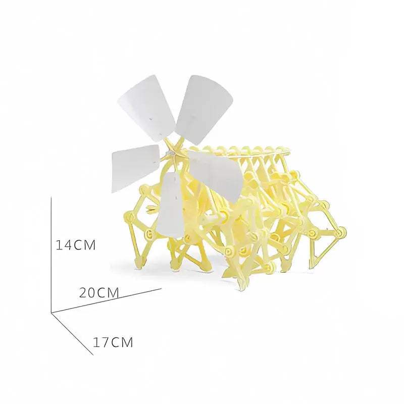 Wind Powered DIY Robot Toy For Education And Creative Fun - ToylandEU
