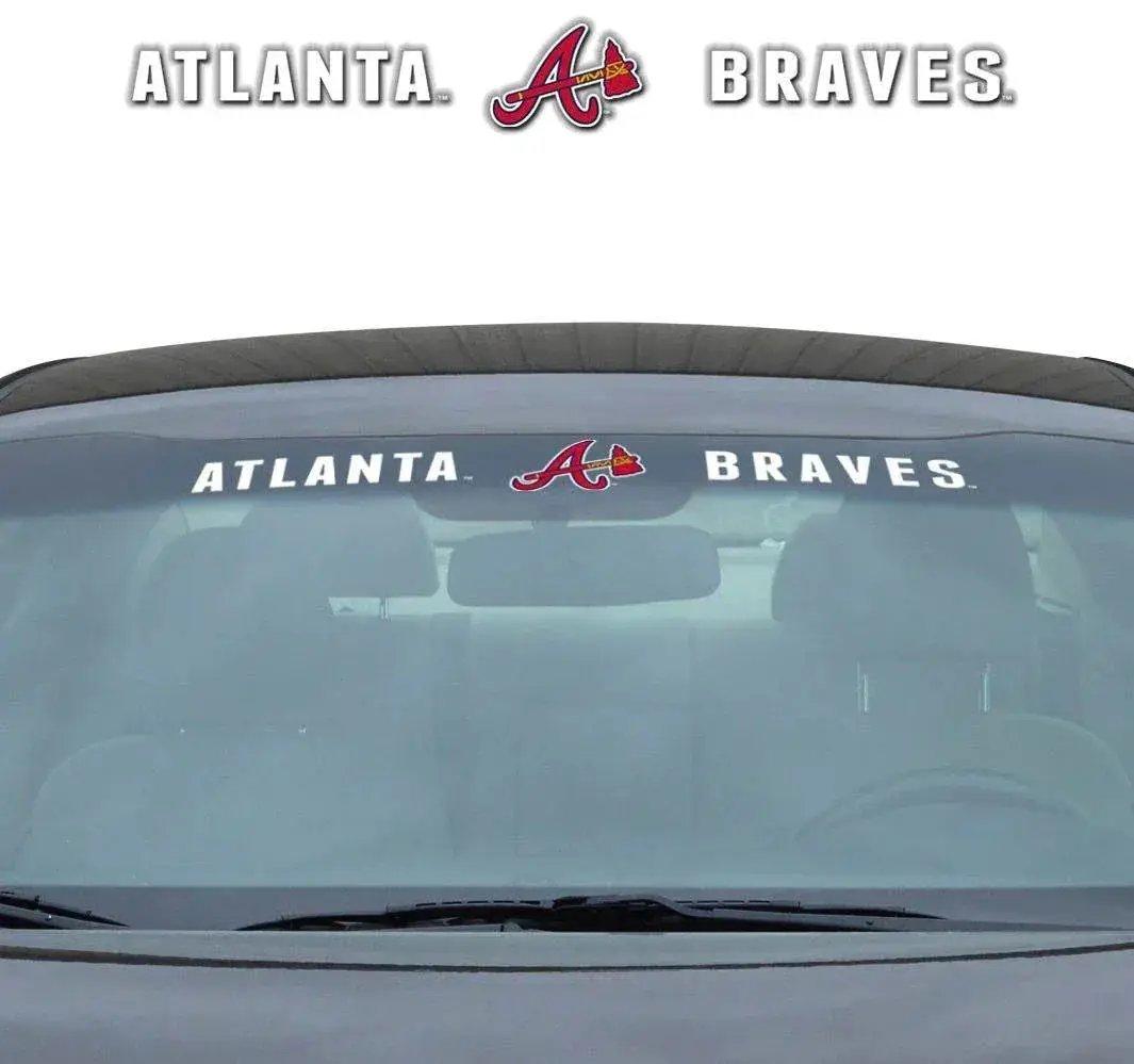  Atlanta Braves Windshield Decal 35x4 Universal Fit -  ToylandEU™