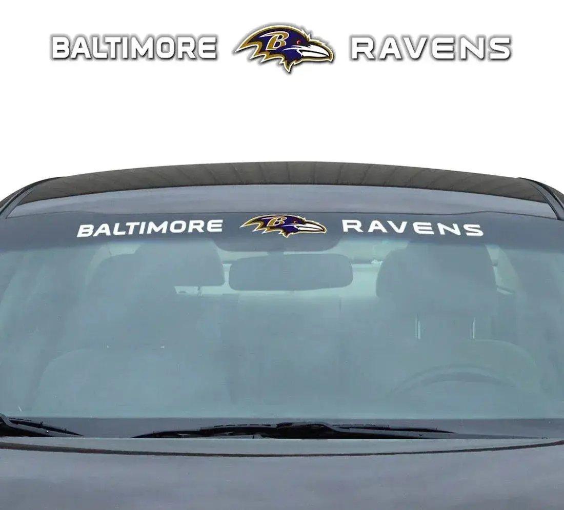  Baltimore Ravens Windshield Decal 35x4 Inches Universal Fit -  ToylandEU™