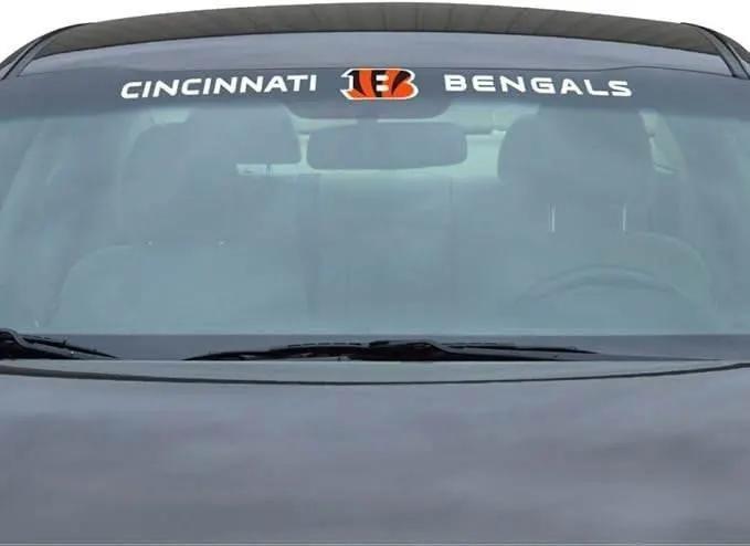  Cincinnati Bengals Windshield Decal 35x4 Universal Fit -  ToylandEU™