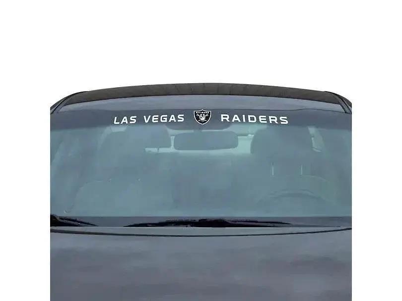  Las Vegas Raiders Windshield Decal 35x4 Universal Fit -  ToylandEU™